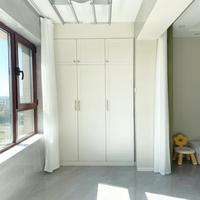 Armoire de rangement murale en bois massif résistant aux intempéries pour balcon, casier utilitaire dissimulé avec revêtement anti-UV pour terrasse extérieure et buanderie