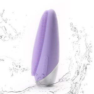 Nettoyant professionnel pour le visage, <span class=keywords><strong>brosse</strong></span> <span class=keywords><strong>de</strong></span> soins pour la peau pour hommes, étanche, liquide électrique en silicone - Product Image 4