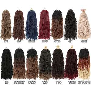 Trenza de pelo sintético para mujer, trenzas de ganchillo con rebote jamaiquino, para cabello trenzado - Product Image 3