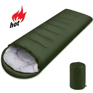 123sports Top Sale Emergency Sleeping Bags Russia Down Sleeping Bag Soft Comfortable Winter Sleeping Bag/