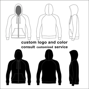 <span class=keywords><strong>Felpa</strong></span> <span class=keywords><strong>con</strong></span> cappuccio <span class=keywords><strong>con</strong></span> cerniera intera Skeleton nero OEM Y2k Premium felpe <span class=keywords><strong>con</strong></span> cappuccio da uomo - Product Image 6