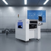 Máquina de Fabricación de Bombillas LED EXW HWGC de 8 Cabezas, Máquina de Colocación de Componentes SMT HW-T8-80F