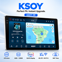 KSOY Car Radio Android Radio Android 9 Inch Android Car Radio Android Carplay for Car GPS Navigation Touch Screen Multimedia