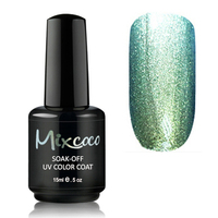 Mixcoco Gel Polish à paillettes pour nail art, gel caméléon, Esmaltes De Gel
