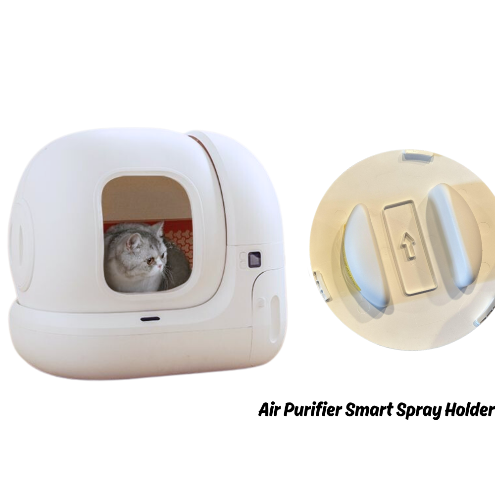 PETKIT Smart Cat Litière + Support pour nettoyeur de saveurs
