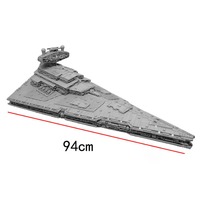 15310 Piezas MOC-9018 MOC, Nave Espacial Imperial ISD Destroyer Modular 75252 con Interior Completo, Bloques de Construcción, Modelo de Ensamblaje, Juguetes de Regalo