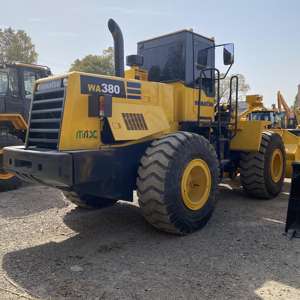 Cargador de ruedas Komatsu WA380 usado en Japón barato cargador Komatsu WA380 a la venta - Product Image 4