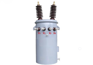 Transformador de Potencia Monofásico Premium, 10KV 11KV, Forma Redonda, Sellado en Aceite, Baja Pérdida, Transformador Eléctrico para Exteriores - Product Image 3