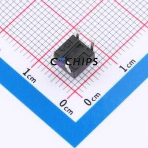 TS-1095PD-A5B2-D2 Tactile Switch Through hole-4P,6x6mm Switch Single Pole Single Throw Round Button 1.8N Through Hole - Product Image 2