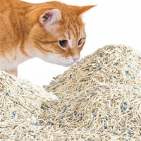 Litière pour chat en tofu et bentonite, agglomération rapide, faible poussière, double désodorisation, biodégradable, sable minéral végétal pour chat