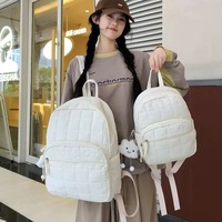 Sac à dos décontracté pour ordinateur portable BCD 02, sac à dos de voyage mignon matelassé pour femme, sacoche pour ordinateur portable, cartable