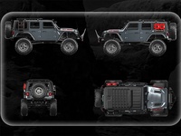 R1011 Wilderness 4WD RC Rock Crawler par HB Toys 2.4G Full Proportional 4X4 1/10 Scale Rouge Bleu Jaune Gris avec batterie 6000mAh