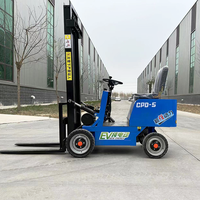 Chariots élévateurs tout-terrain de 0.5mm de hauteur de levage pour entrepôts de produits agricoles Gerbeur de palettes électrique de 3000 tonnes pour usage agricole