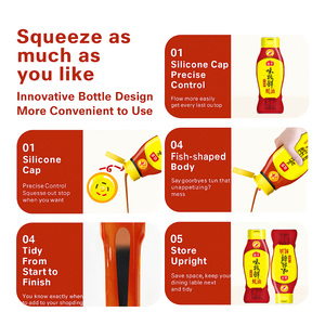 Haday Superior 625g ซอสหอยนางรมที่เข้มข้นฐานเผ็ดสำหรับบรรจุขวดซุปราเม็ง tonkotsu <span class=keywords><strong>shoyu</strong></span> สำหรับแพนด้า - Product Image 3