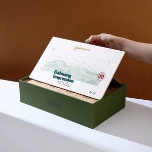 Cajas de Regalo de Té Mini Personalizadas: Muestras Auténticas de Rock Wuyi y Dancong en Estuches Portátiles Estilo Cigarro - Product Image 2