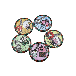 Insignias personalizadas: redondas, cuadradas, de metal estañado, impresas, de malla, en forma de estrella, y brillantes - Product Image 3