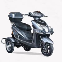 Triciclo eléctrico de 3 ruedas Cool Adult, venta directa de fábrica, bicicleta eléctrica de carga