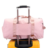 Sac de sport unisexe personnalisé grande capacité pour yoga, gym, natation, entraînement, avec séparation sec/humide, portable, à main ou en bandoulière, en polyester