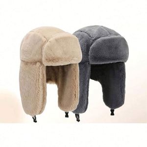 Gorros Cálidos para Mujer y Hombre con Orejeras, Gorro Ruso para Clima Frío, Invierno, Pelo Sintético, Regalo Promocional - Product Image 1