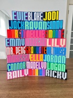 Porte-stylo personnalisé en impression 3D, organiseur de bureau personnalisé pour les ensembles cadeaux d'exposition