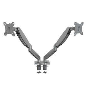 <span class=keywords><strong>Bras</strong></span> de moniteur double V-mounts en aluminium avec ressort pneumatique supportant le poids de divers écrans - Product Image 2