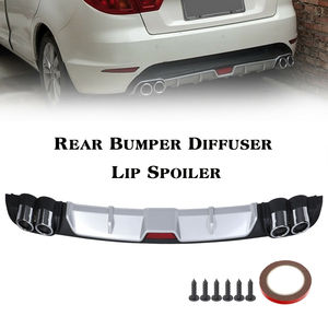 Honghang Manufacture Universal Rear Bumper <strong>Diffuser</strong>, Gloss Black PP Plastic Rear Bumper <strong>Protector</strong> for All <strong>Cars</strong> - Product Image 5