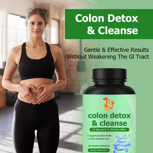 OEM ODM Nettoyage professionnel du côlon, détoxification, cure de 15 jours, soutien intestinal et hépatique, capsules naturelles Super Colon Cleanse - Product Image 4
