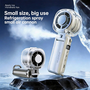 Mini Ventilador Personal Refrescante, 199 Velocidades, 4 Colores, Capacidad de Agua de 40 ml, Ventilador Recargable con Rociador de Agua para Oficina - Product Image 6