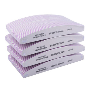 Professional Custom Double Side Disposable Nail <strong>File</strong> 100/180 Sandpaper Nail <strong>File</strong> - Product Image 3