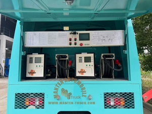 Camión Cisterna Dispensador de Combustible <span class=keywords><strong>Cafu</strong></span> Design HOWO 4X2 4X4 8000L 8cbm 8m3 con Dos Compartimentos y Sistemas de Reabastecimiento Totalmente Independientes - Product Image 6