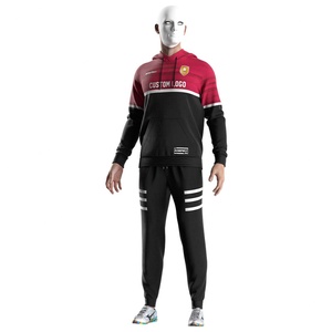 Conjunto de Sudadera con Capucha y Pantalones Deportivos Dry-Fit para Hombre, Uniformes de Rugby, Diseño Personalizado - Product Image 5