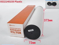 Kit de filtre pour pompe à vide Bush R5, élément filtrant d'échappement, séparateur de brume d'huile et filtre d'admission d'air
