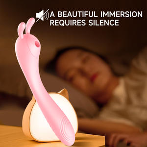 12 modları G Spot yapay penis tavşan vibratör kadınlar için çift titreşim silikon kadın vajina klitoris Anal masaj seks oyuncakları dükkanı - Product Image 5