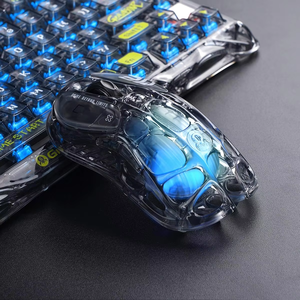GravaStar Mercury M2 Wireless Gaming <b>Mouse</b> 26,000 DPI PAW3395DM Sensor 79g Lightweight Cutout Design 5 Programmable Buttons - Product Image 2
