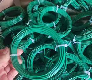 Alambre galvanizado con acabado de PVC de color brillante para cercado decorativo límite de seguridad y atractivo visual - Product Image 6