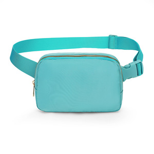 Sac banane mini à bandoulière réglable, étanche, petit sac de voyage à chaîne, avec fermeture éclair, tendance - Product Image 6