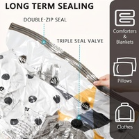 Sacs de compression sous vide Z-Vacuum, avec pompe rechargeable, résistants aux perforations, pliables et grande capacité, organiseur de vêtements