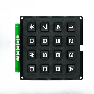 키패드 어레이 모듈 12 16 키 버튼 멤브레인 매트릭스 스위치 키보드 <span class=keywords><strong>3</strong></span>*4 4*4 ABS 플라스틱 키 4x4 스위치 DIY 키트 아두이노용 - Product Image 2