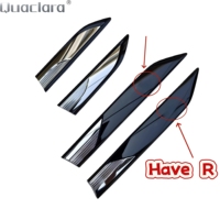 Autocollants et emblèmes décoratifs pour ailes de voiture, garnitures de porte, plaques de décoration, étiquettes pour VW Tiguan R-Line 2021 2022, badges à coller sur la carrosserie
