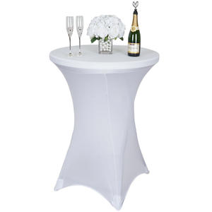 غطاء مرن عصري غير رسمي للمنزل ولائم الزفاف للطاولات العالية والحانات والمطاعم - Product Image 5