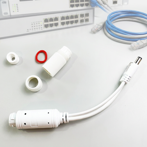 Divisor PoE 12V 1A, Protocolo IEEE802.3at, Alimentación a través de Ethernet <span class=keywords><strong>Megabit</strong></span>, Divisor PoE Impermeable - Product Image 1