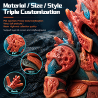 Meiyantoys, fabricant OEM, figurines d'action en résine personnalisées, figurine d'action mignonne de gardien de corail imprimée en 3D pour les marchandises de jeu