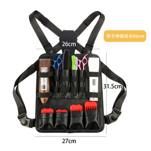 Kit d'outils multifonctionnels de <span class=keywords><strong>coiffure</strong></span> sangles de coiffeur <span class=keywords><strong>sac</strong></span> de poitrine ciseaux peigne ciseaux électriques <span class=keywords><strong>sac</strong></span> <span class=keywords><strong>à</strong></span> outils de rangement - Product Image 3