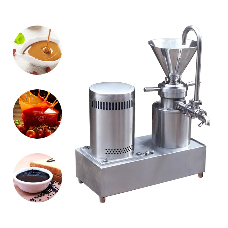 Factory Price Stainless Steel Commercial Peanut Butter Maker Groundnut Butter Grinding Machine Sesame Tahini Colloid Mill