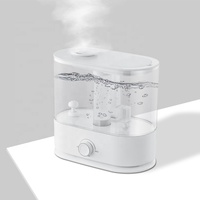 Humidificateur à main 3L Top Fill OEM Design 7 couleurs Veilleuse à faible bruit Humidificateurs pour chambre de bébé Cool Mist