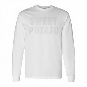 T-shirt à manches longues assorti pour couple Sweet Potato Grouchy Potato pour Thanksgiving - Product Image 2