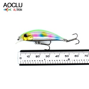 AOCLU Esca Rigida 4.5cm 4.0g, Piccolo Minnow Crank, Esche da Pesca per Bass, Acqua Dolce/Salata, Affondante, per Fiume, Lago, Torrente, Orata - Product Image 3
