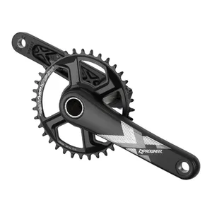 Alumniun سبائك Crankset الثابتة والعتاد كرنك 48T 170 مللي متر دراجة بسرعة واحدة كرنك Chainwheel تشمل BB