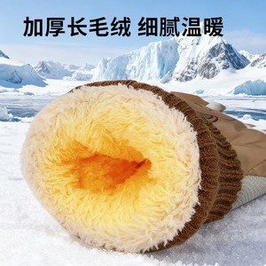 Child Ski <b>Gloves</b> Waterproof <b>Warm</b> Fleece Lined Five Finger Winter Outdoor Play - Product Image 3