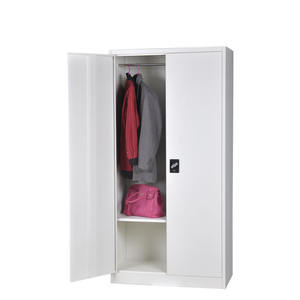 Peripage — armoire <span class=keywords><strong>de</strong></span> <span class=keywords><strong>rangement</strong></span> en métal gddlb, armoire en acier, placard à 2 portes pour bureau et maison - Product Image 3